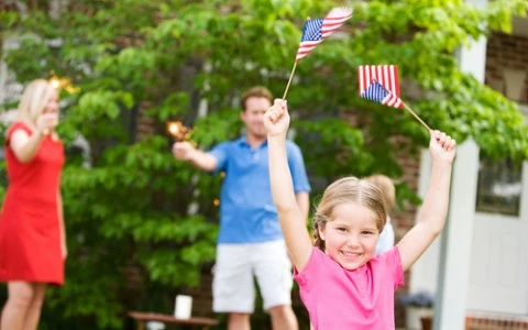 fourth of july family