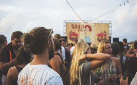 music festival daytime