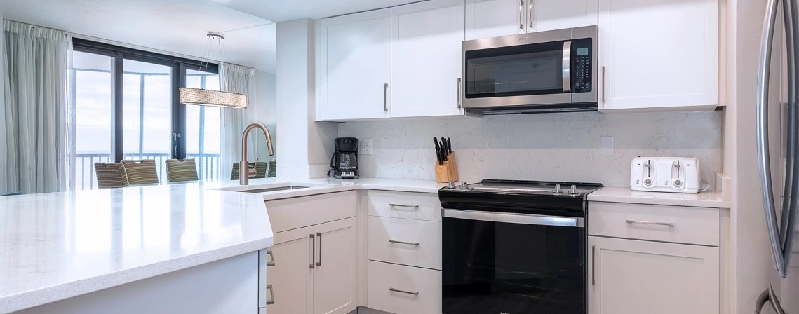 Pointe Estero Beachfront Kitchen