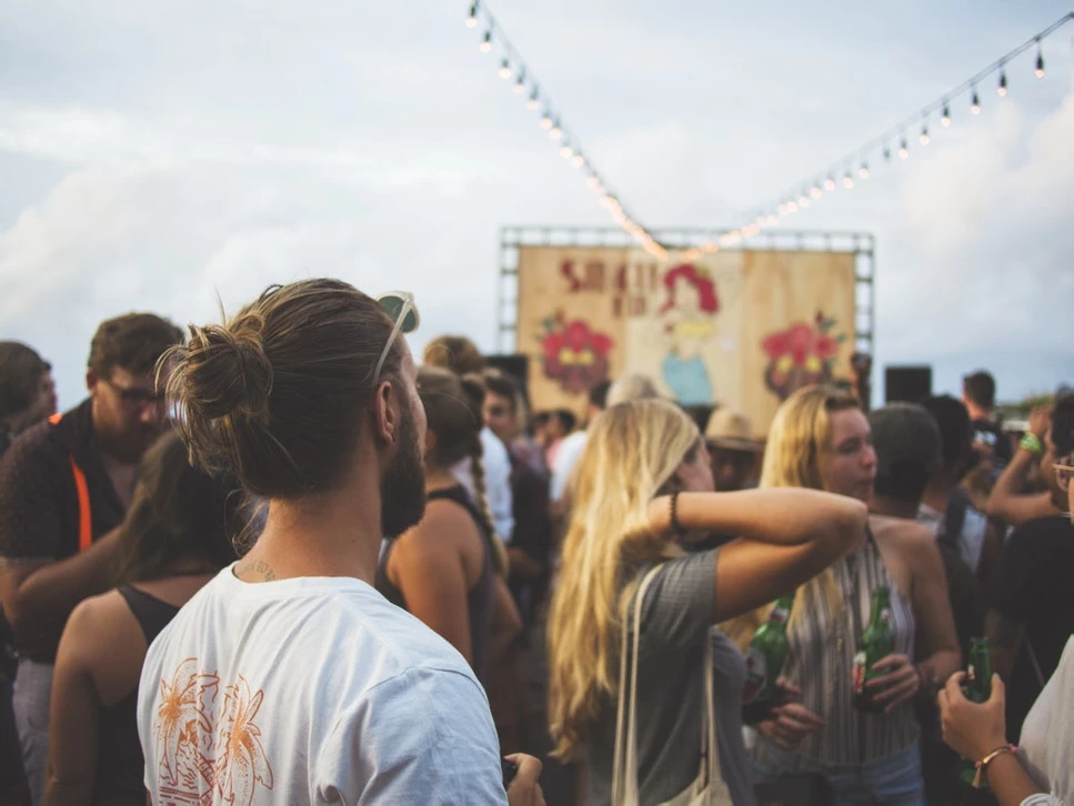 music festival daytime