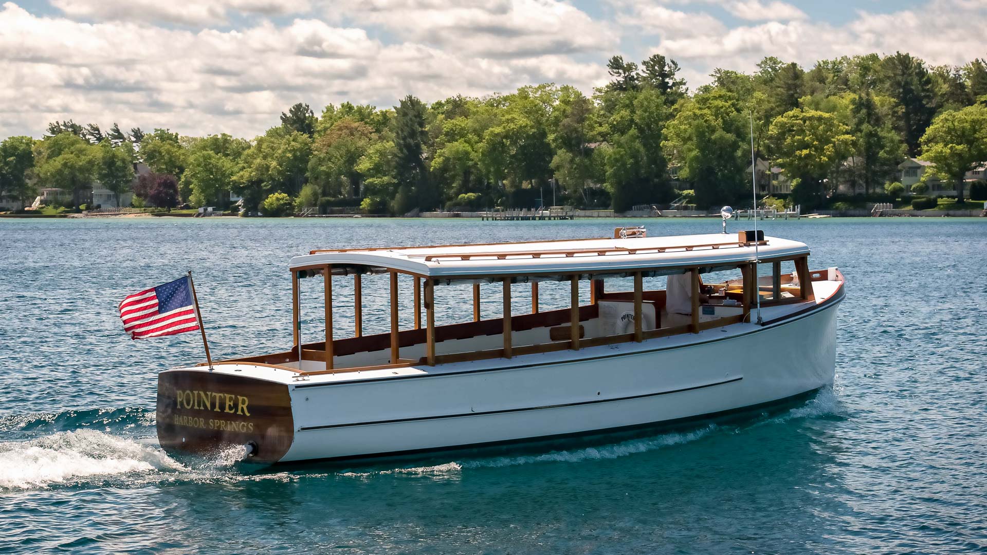a boat on the water