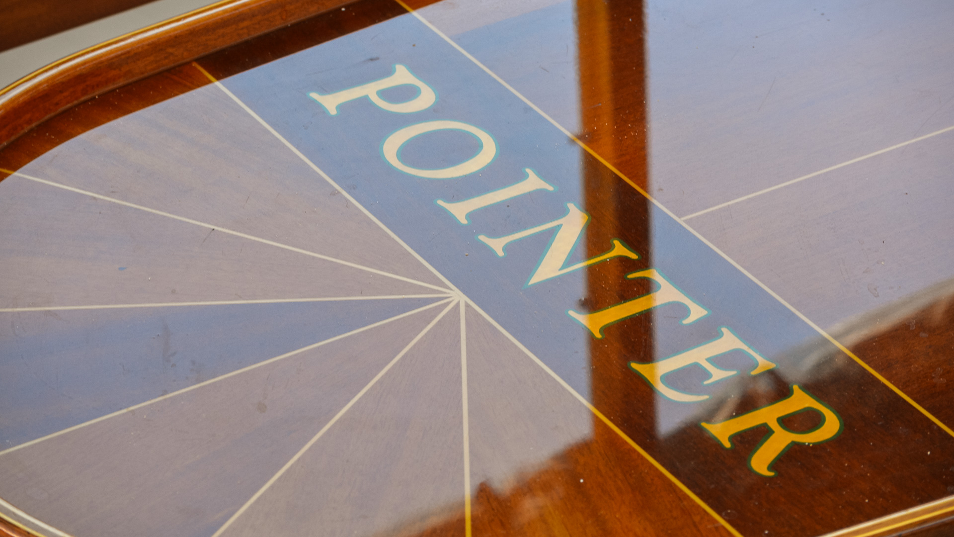 a close up of a table