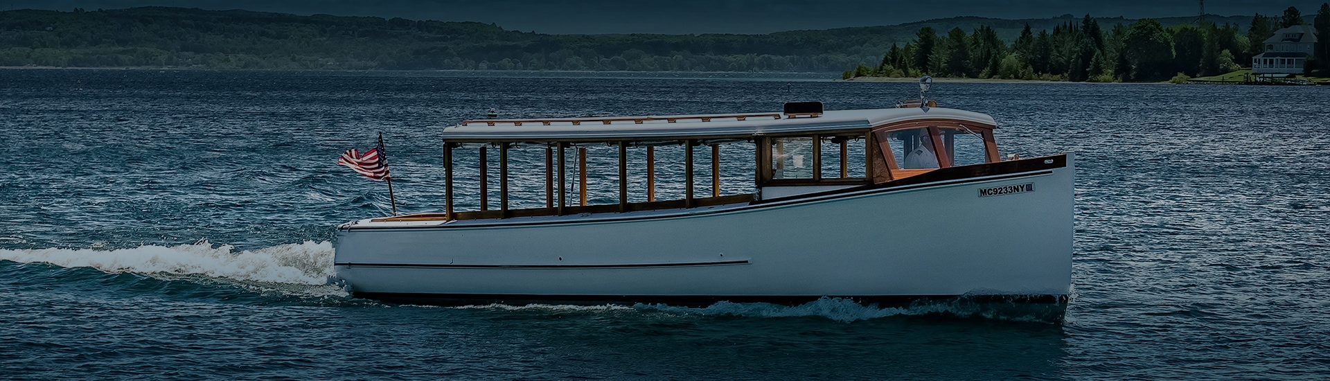 a boat on the water