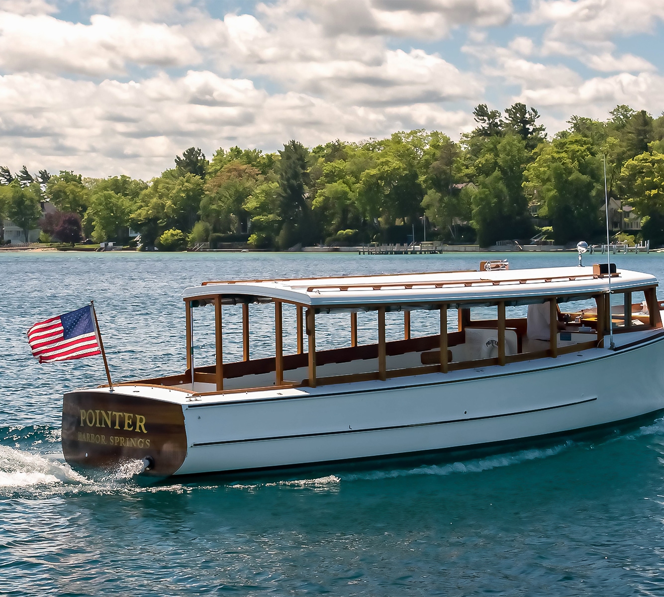 a boat on the water