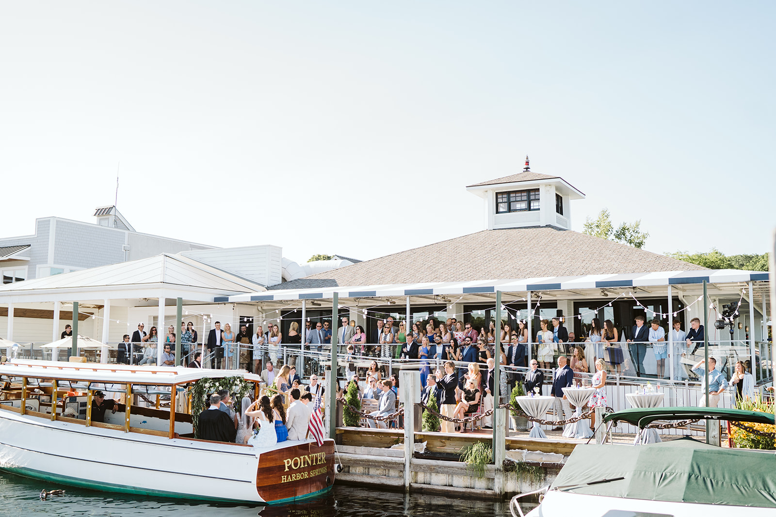 a group of people on a boat