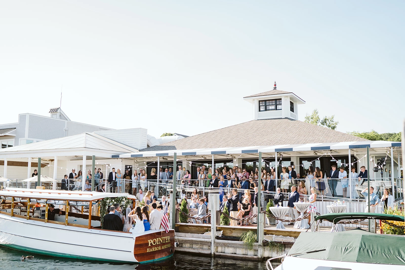 a group of people on a boat