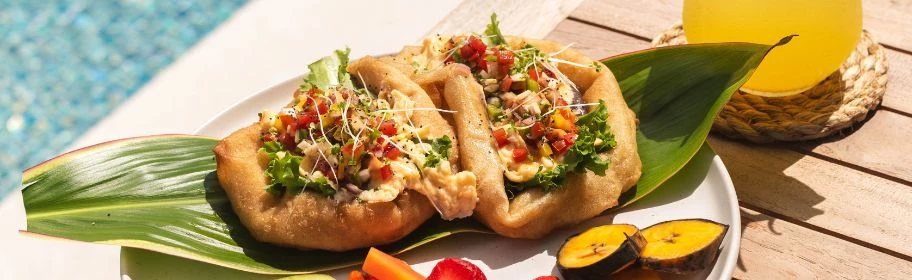 food on a plate