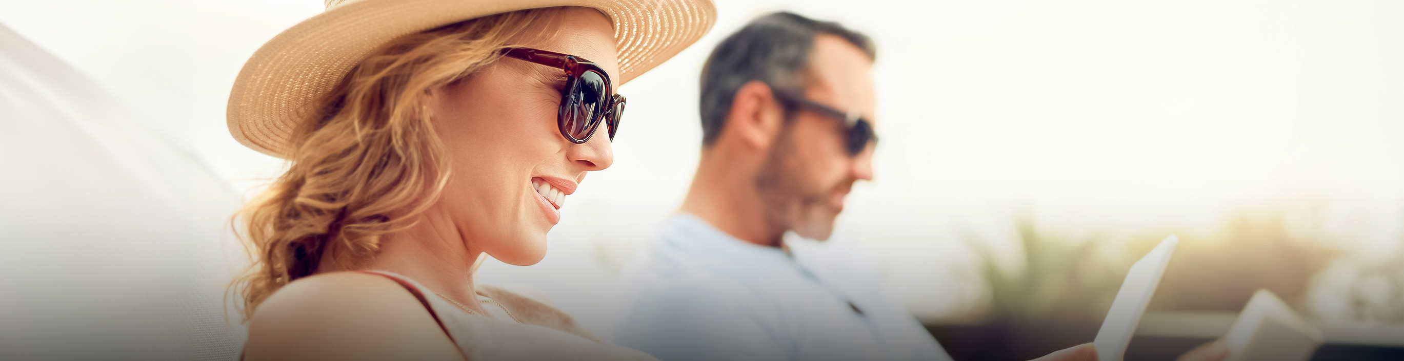 a person wearing sunglasses