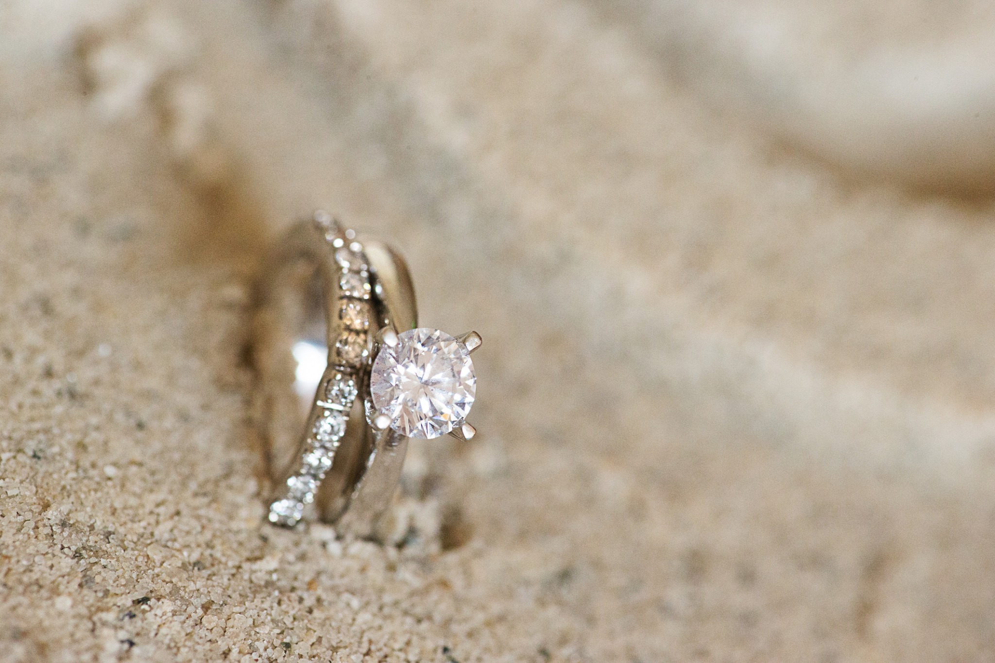 a close up of a ring