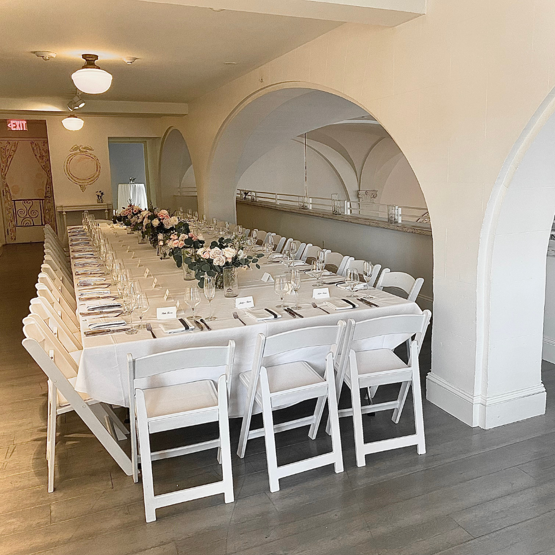 Mezzanine Setting long table