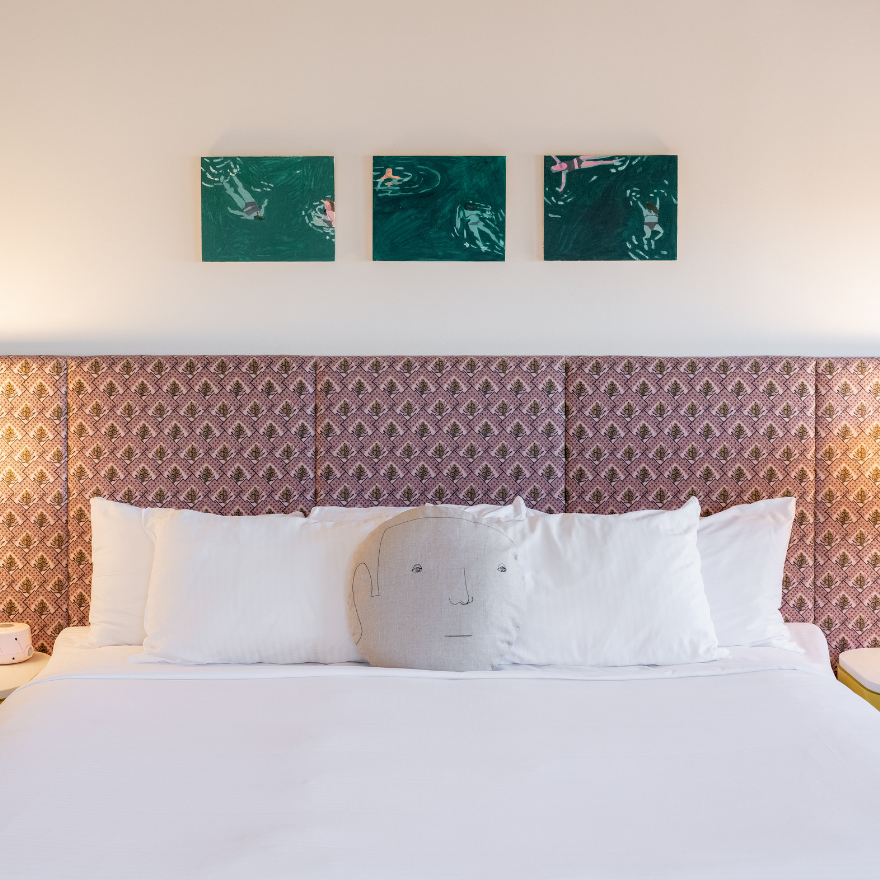 King bed