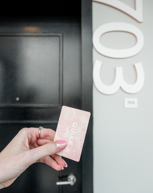 redeem your Quirk Gift card