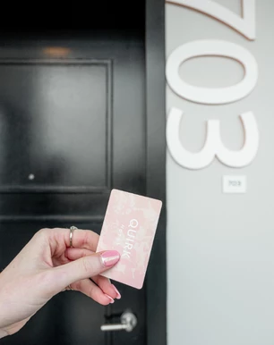 redeem your Quirk Gift card