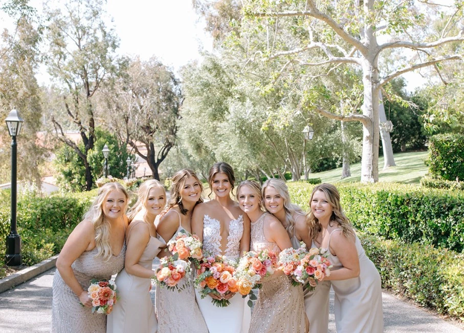 a group of women posing for a picture