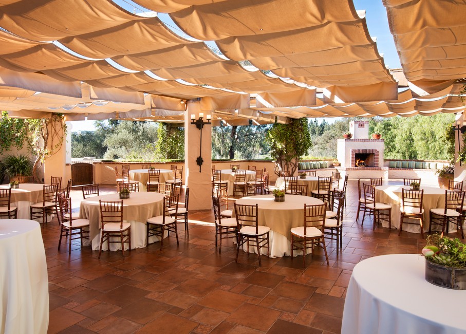 View of a big venue space