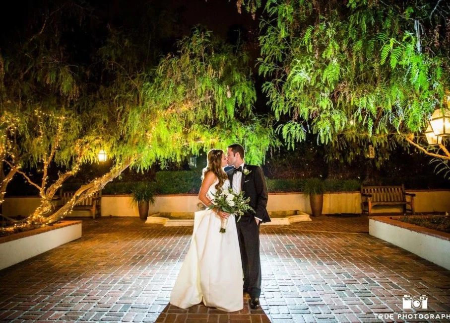 a man and woman posing for a picture