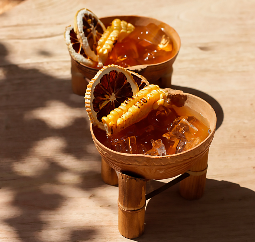 Close up of speciality drink
