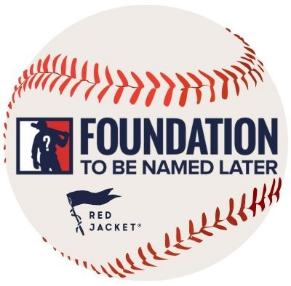 a baseball with a logo