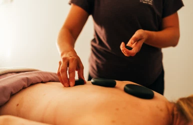 a person getting a massage