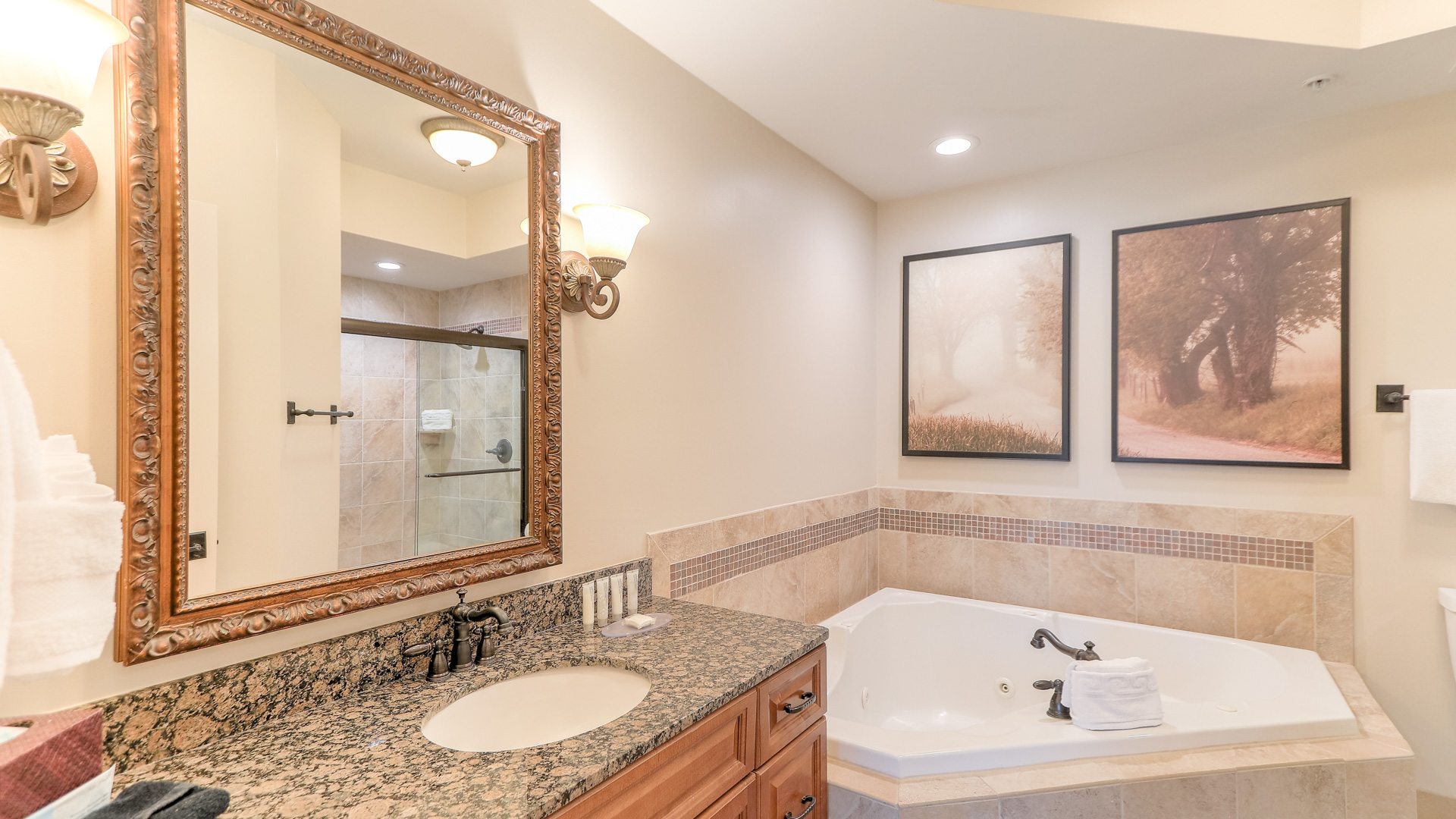 a bathroom with a sink and a bathtub
