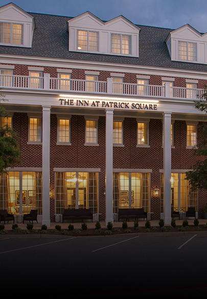 a building with a large porch