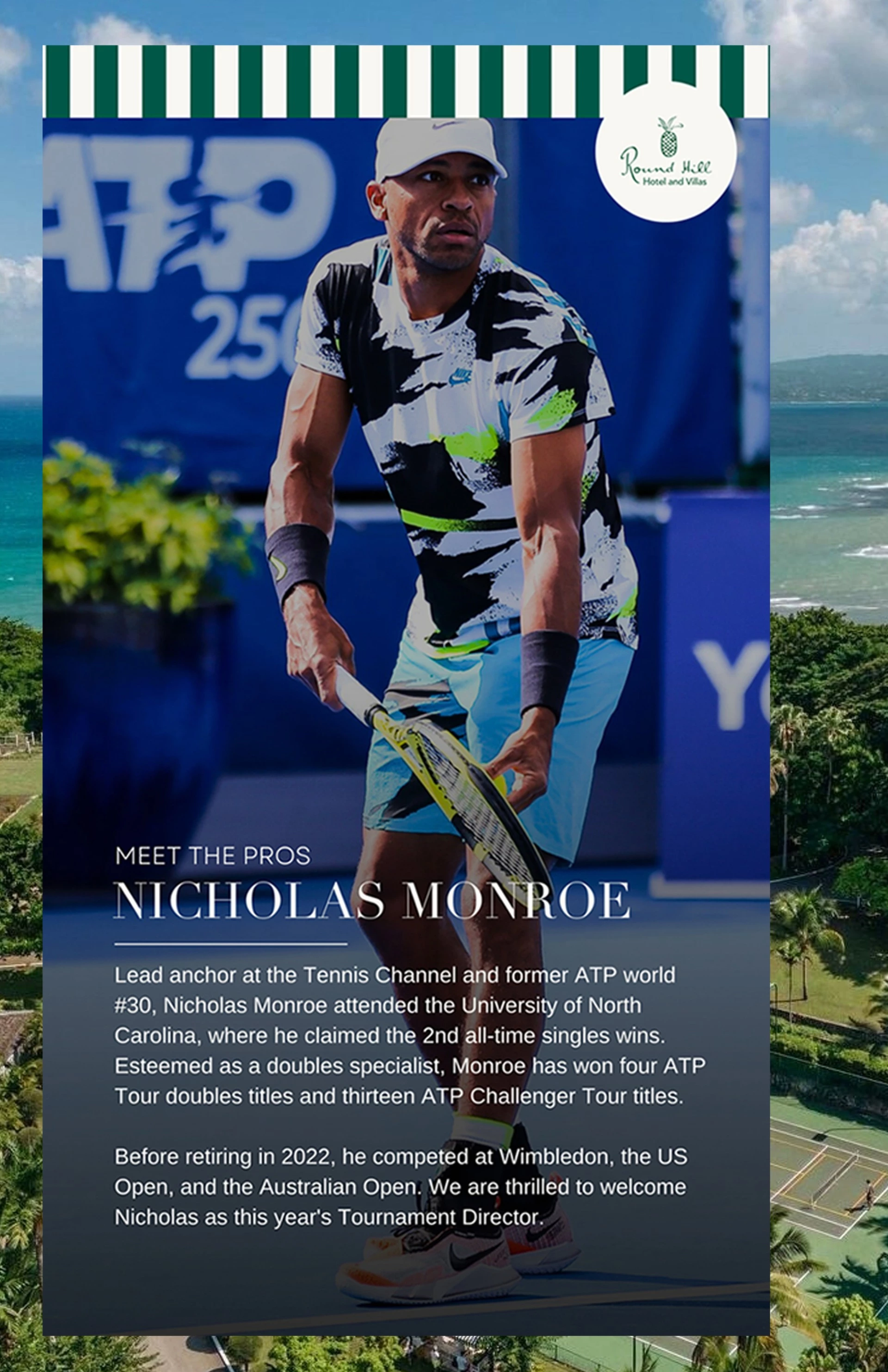 a man holding a tennis racket