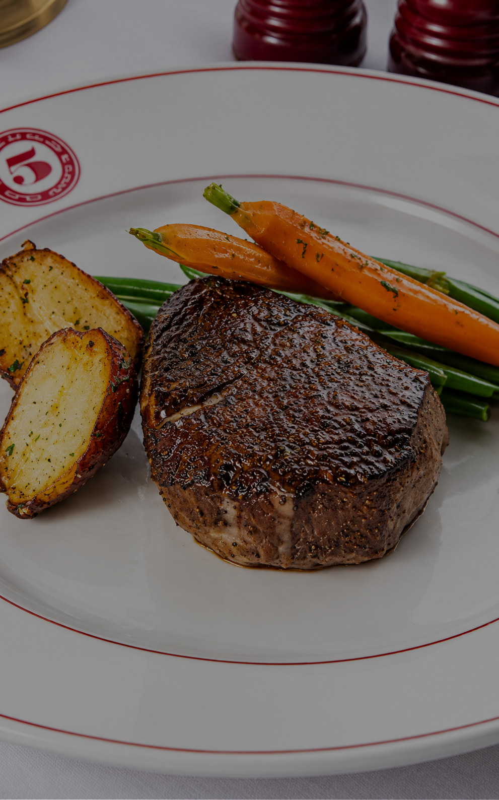 a plate of food with vegetables