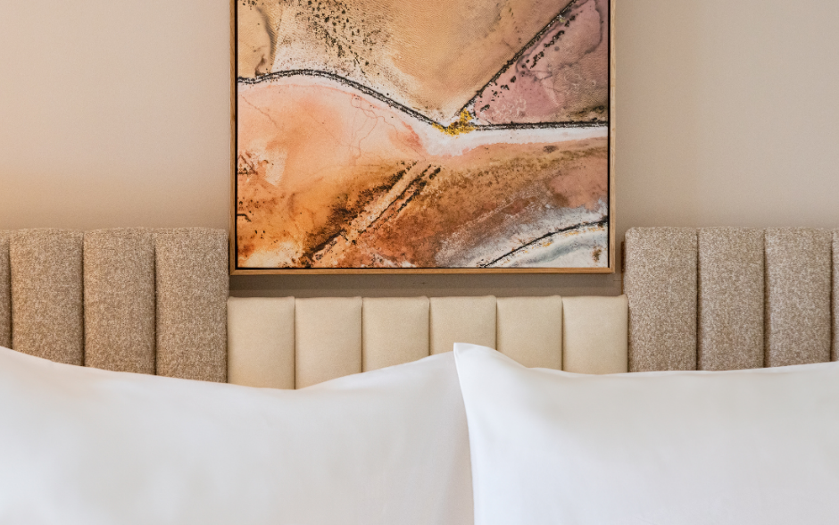 a painting on a wall