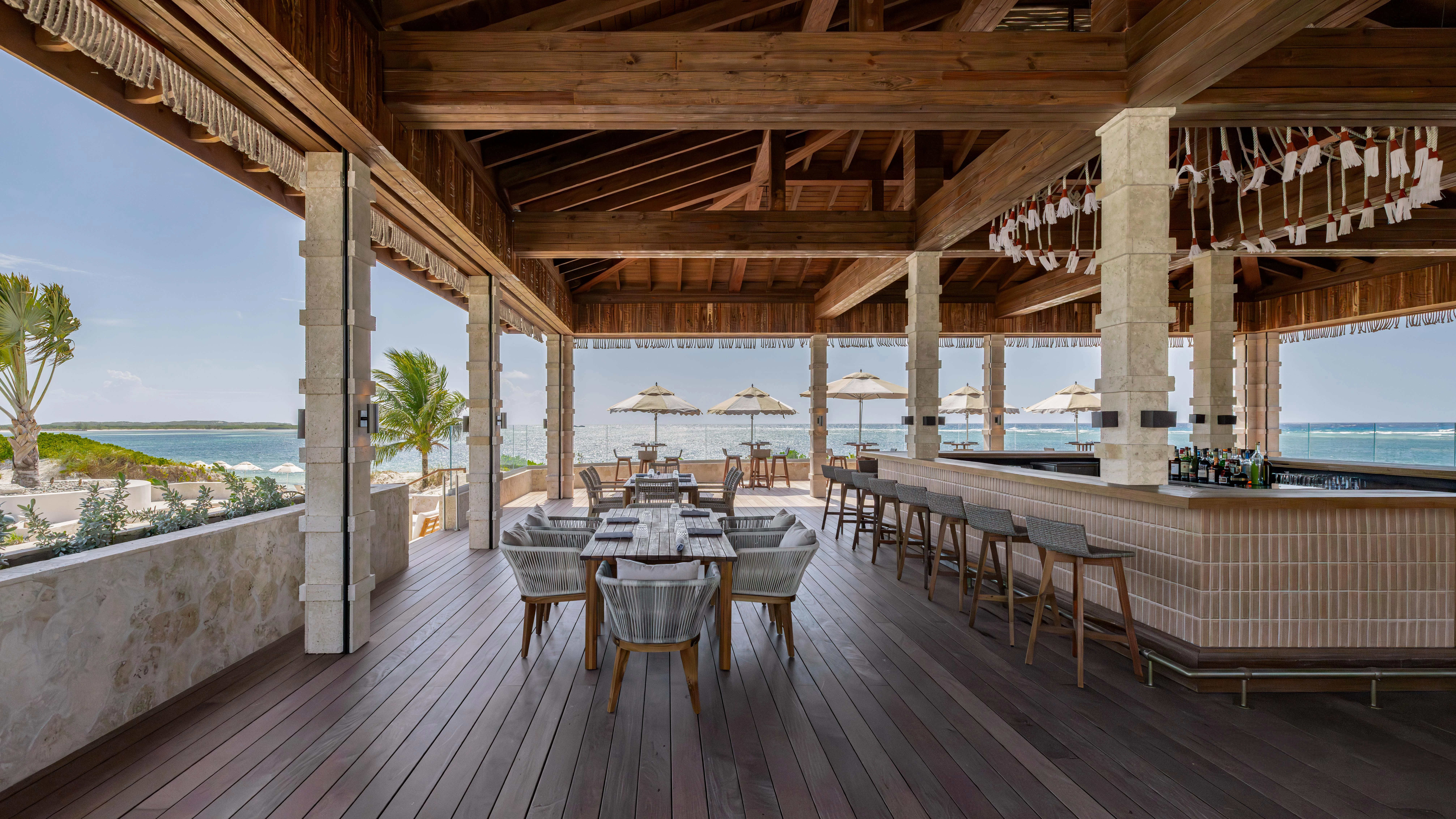a restaurant with tables and chairs