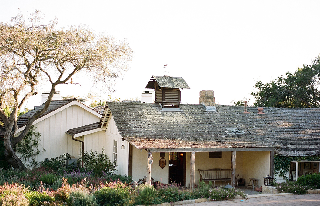 a house with a large roof
