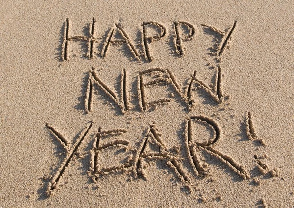 a writing in the sand