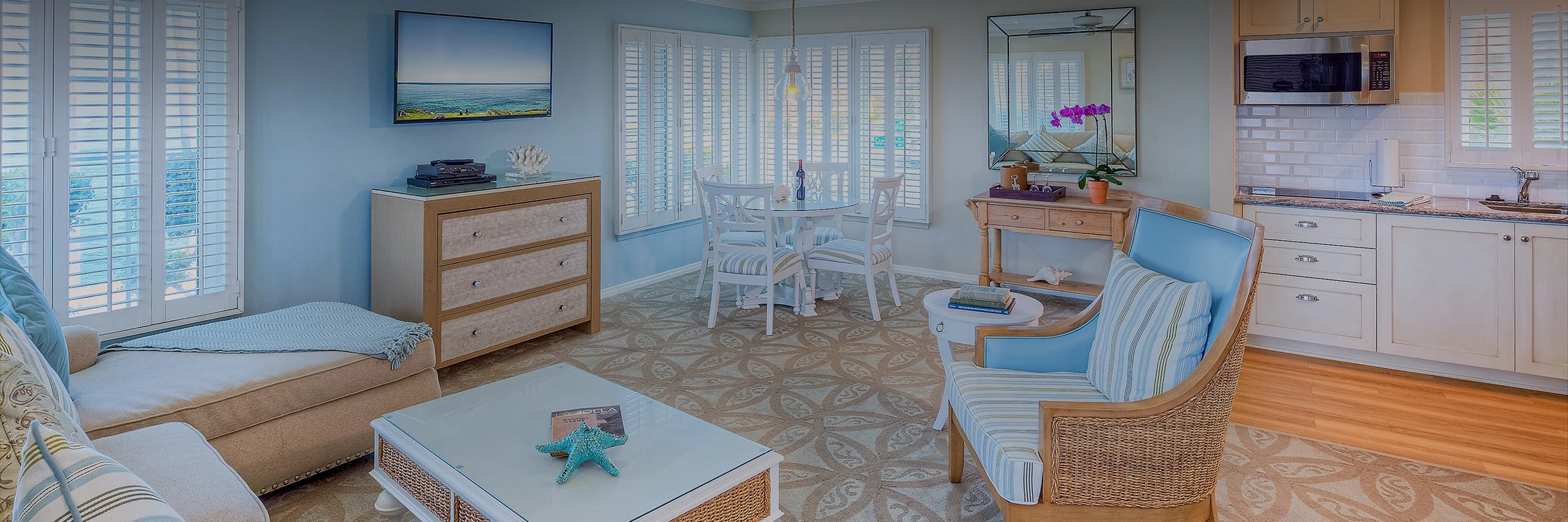 An indoor living room