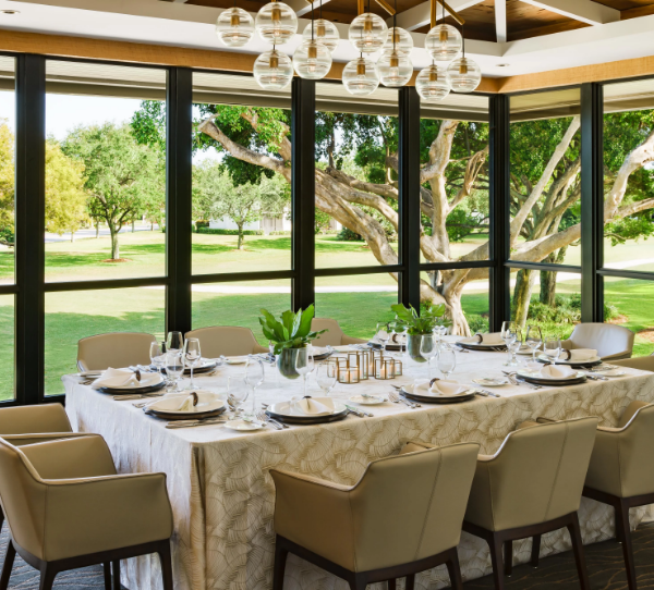 a table set for a dinner party