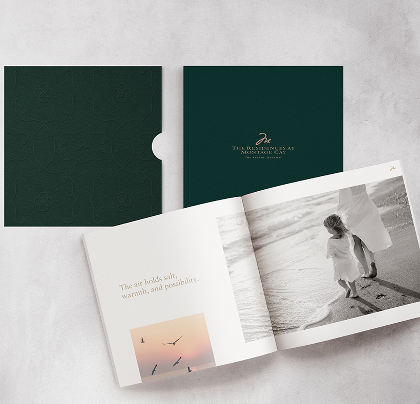 a book open to the side