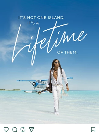 a man walking on a beach with an airplane in the background
