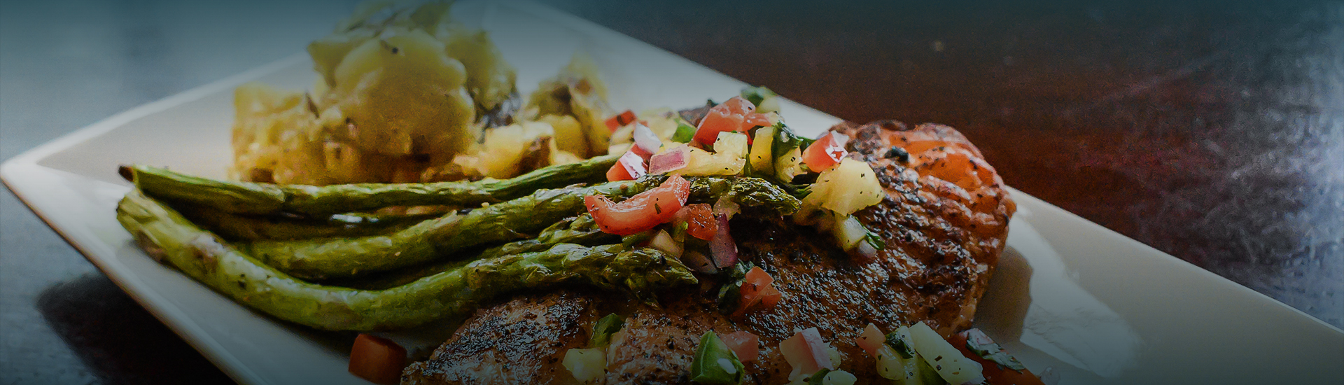 a close up of food