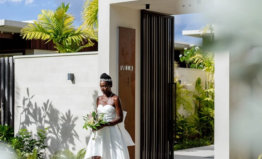 Embrace the island vibes on your wedding day. 