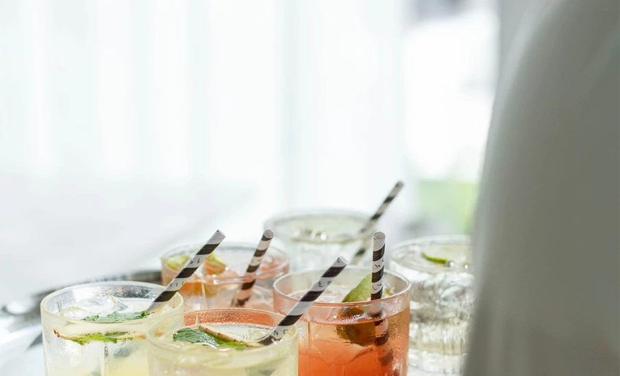 Cocktail hour. 