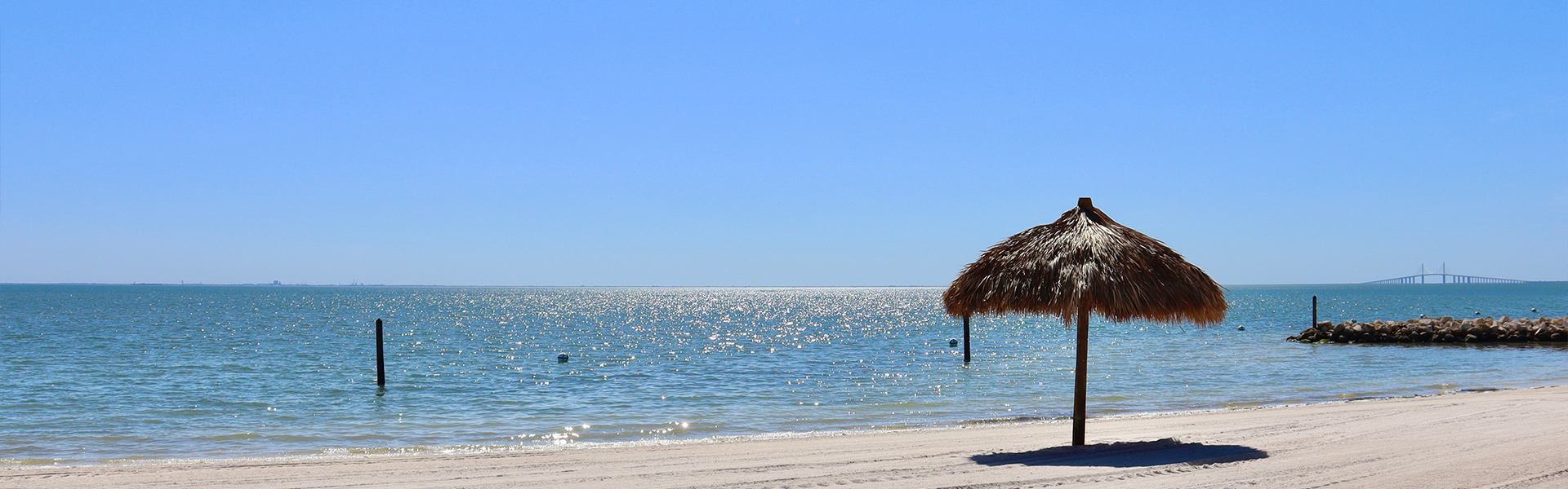a person standing on a beach