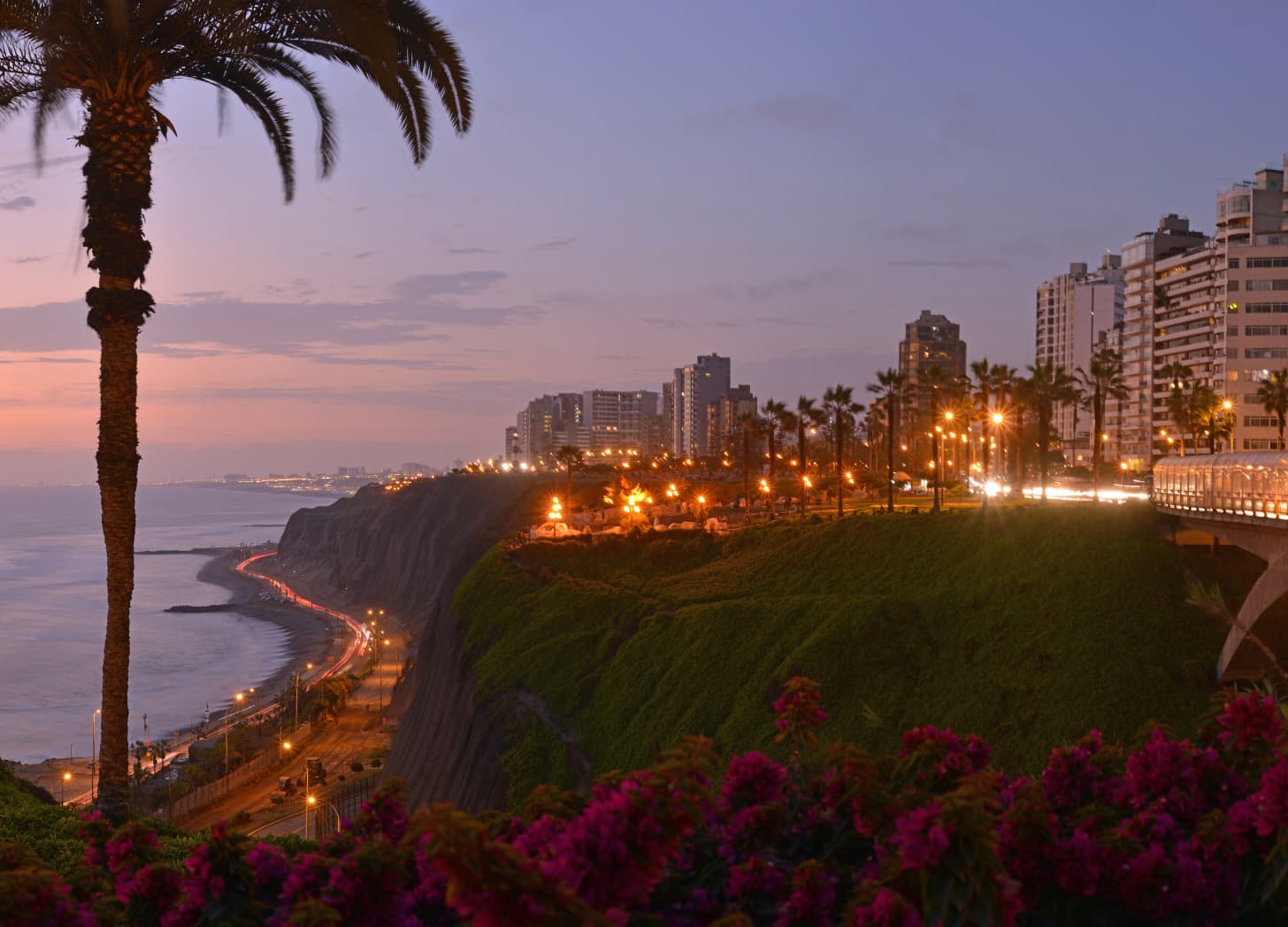 hero image for a city on a cliff by the ocean