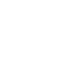 a white line art of a badge with stars and a check mark