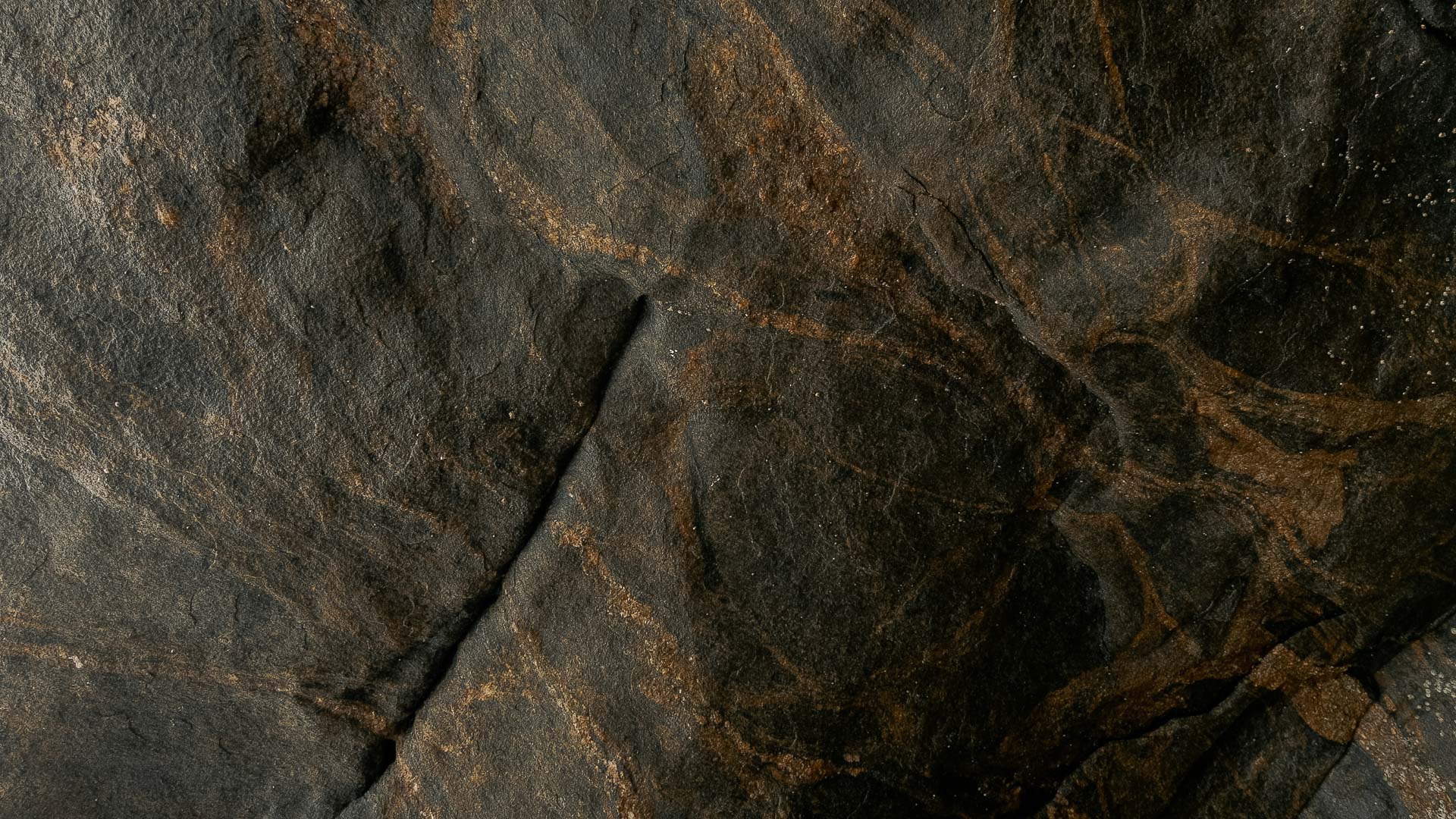 a close up of a rock