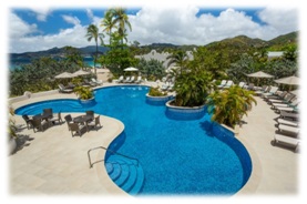 view of property pool