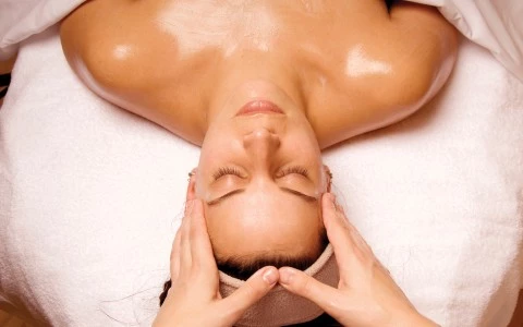 woman at the spa