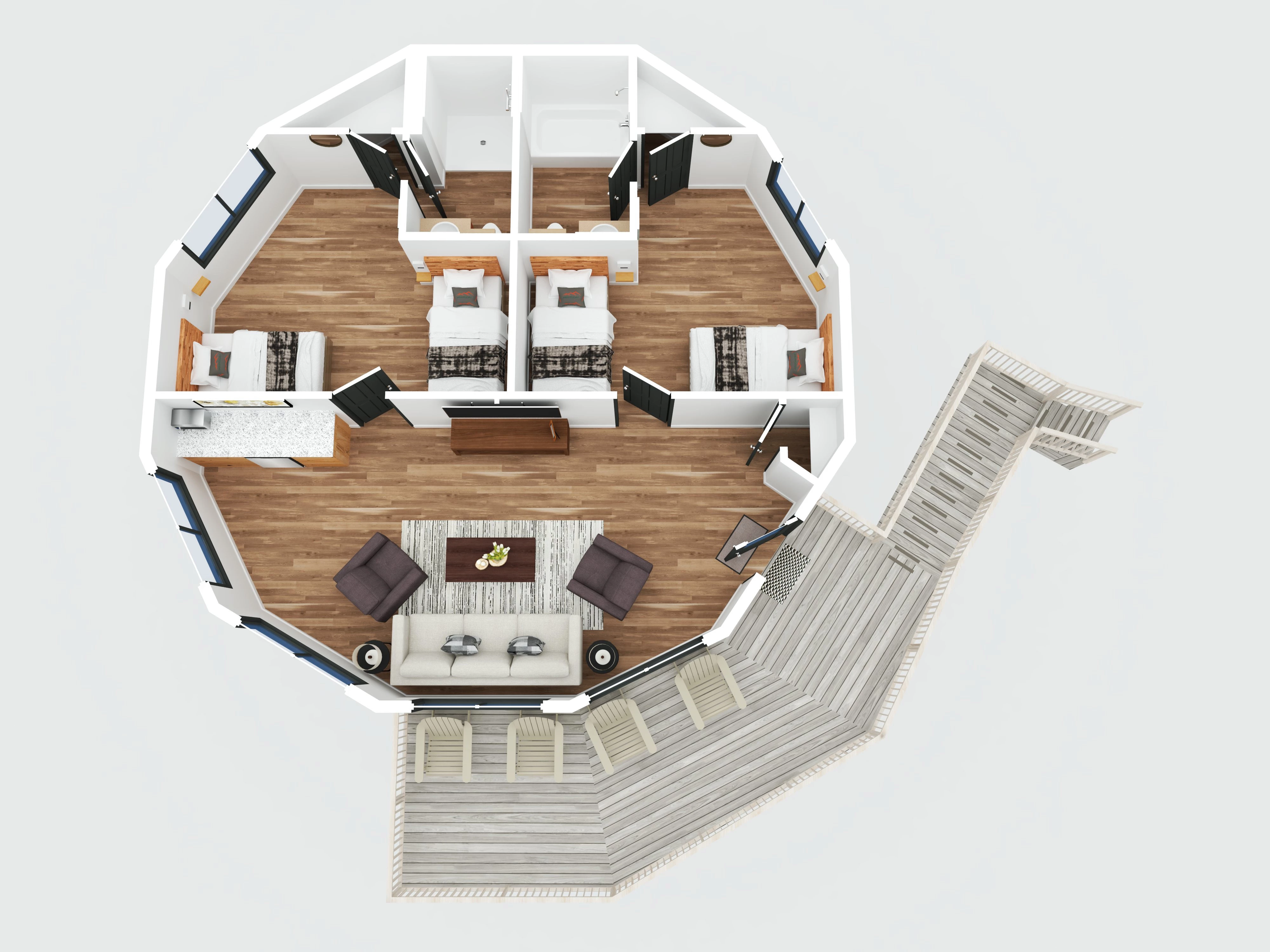 North Carolina Treehouses