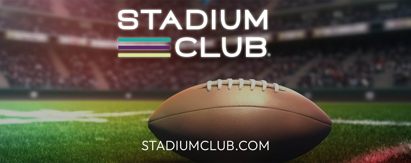 a football on a field