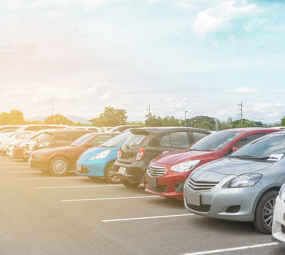 car parking lot