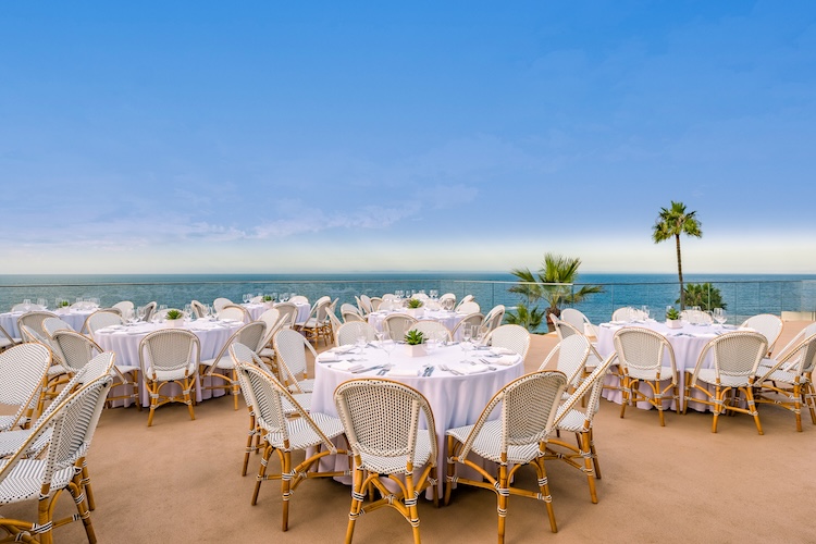 a table set up for a dinner party