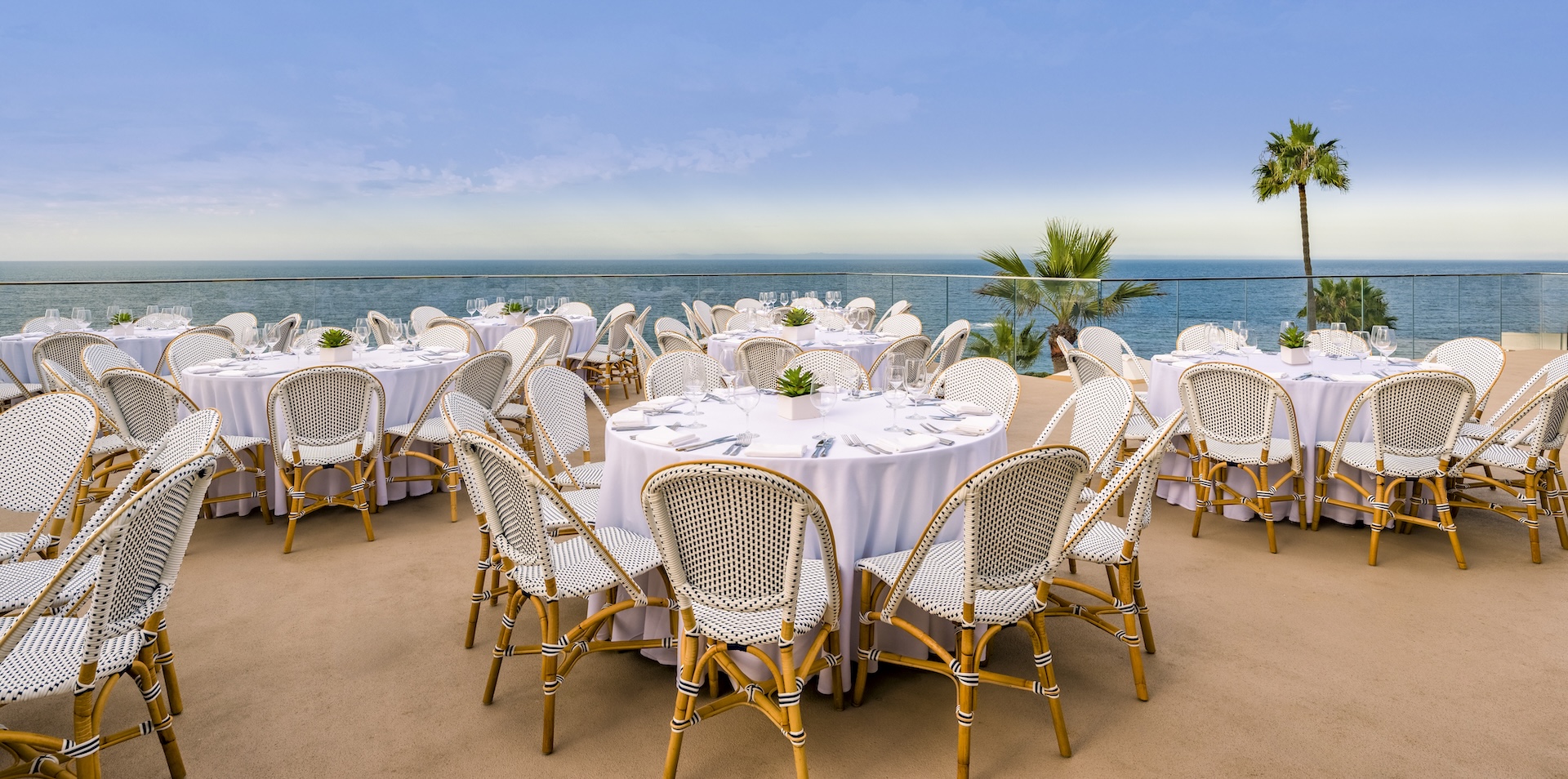 a table set up for a dinner party