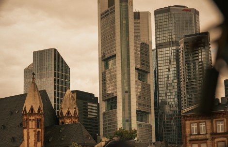 a group of buildings in a city